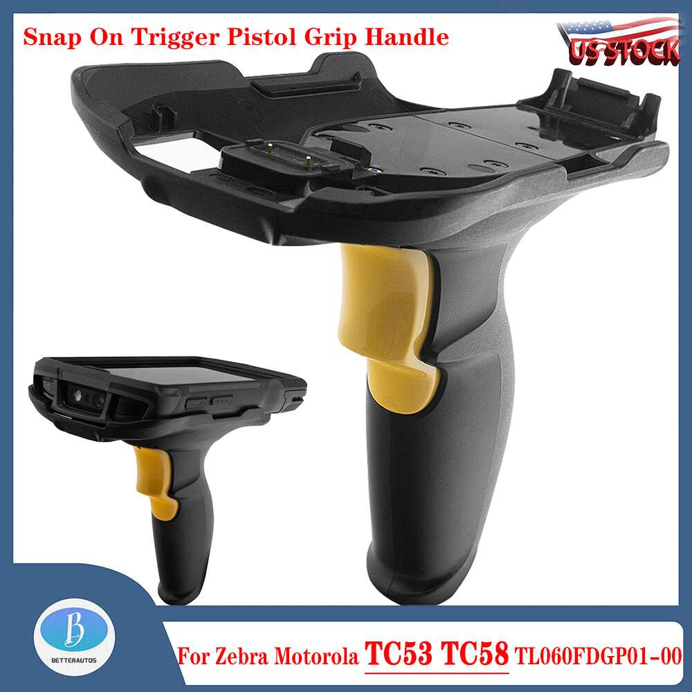Snap On Trigger Pistol Grip Handle TC53 For Zebra TC53 TC58 TRG-NGTC5-ELEC-01