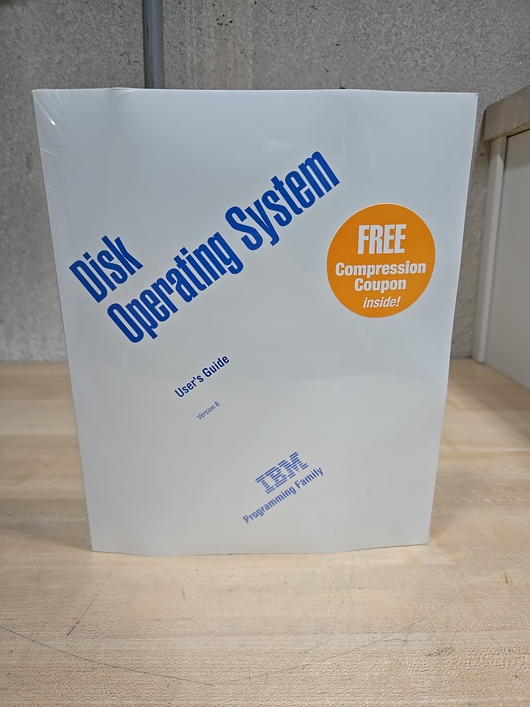 Vintage Sealed 80s IBM Disk Operating System Version 6 3.5" Diskettes NEW