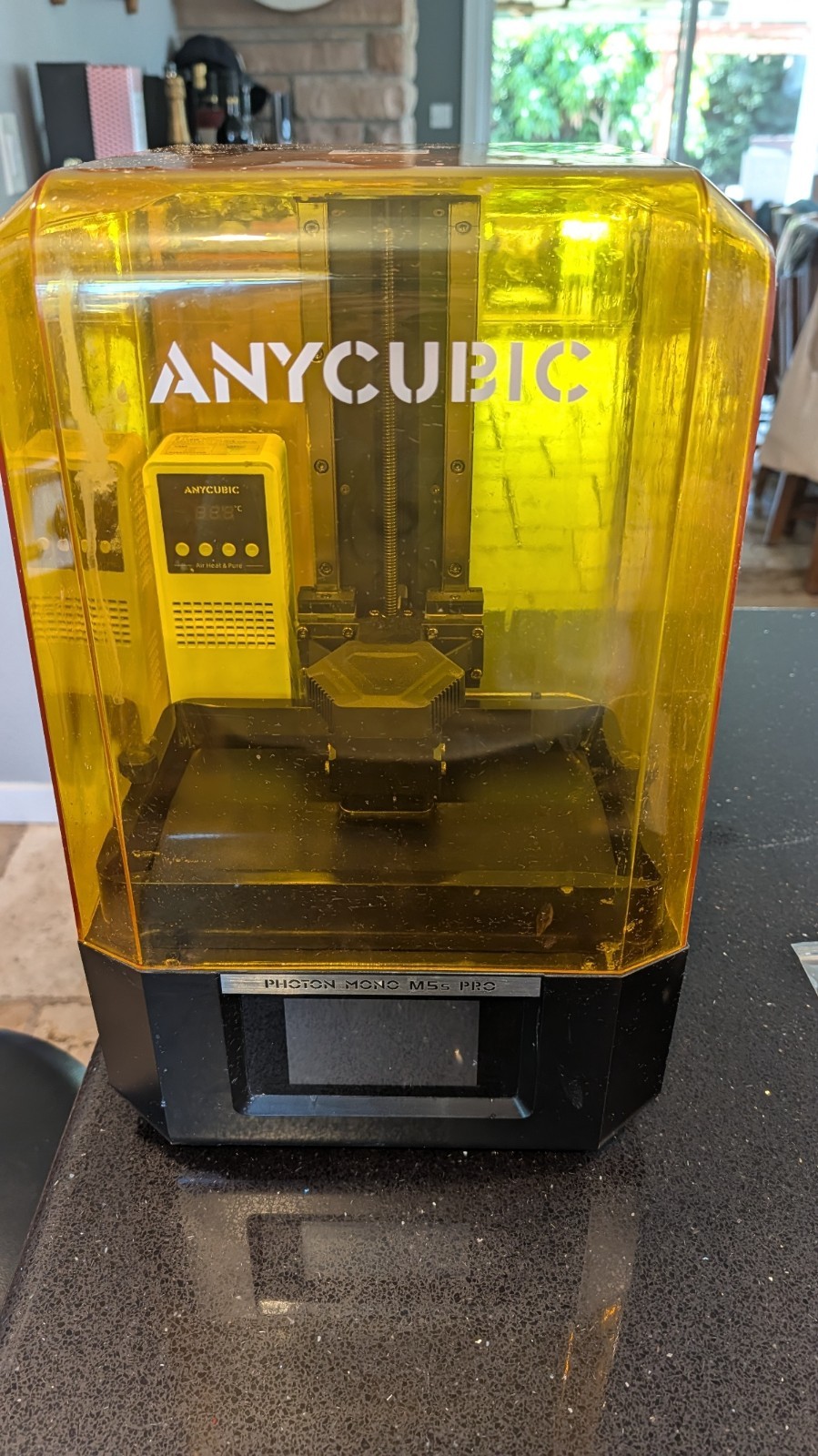 Used ANYCUBIC Photon Mono M5s Pro 3D Printer W/ Accessories and Resin