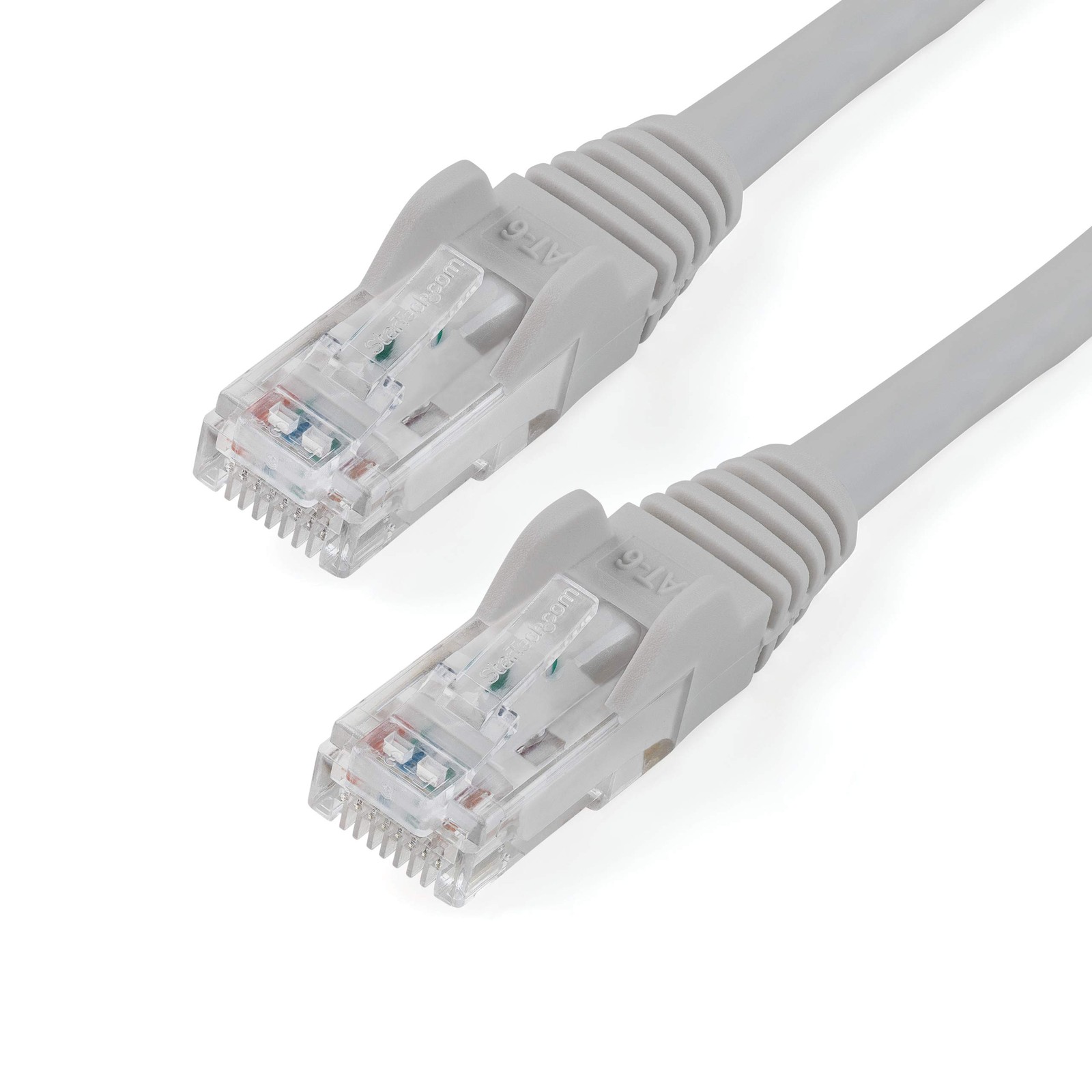 StarTech.com 5m CAT6 Ethernet Cable - Grey CAT 6 Gigabit Ethernet Wire -650MHz 1