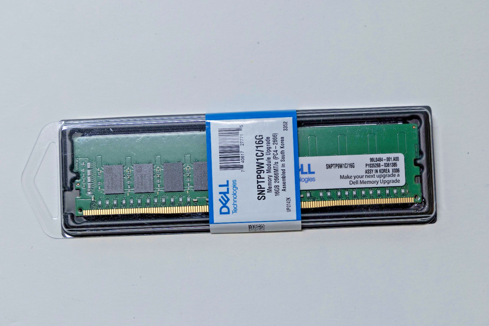 Dell 16GB DDR4-2666 DIMM PC4-2666 SNPTP9W1C/16G 288-Pin Memory Module NEW SEALED