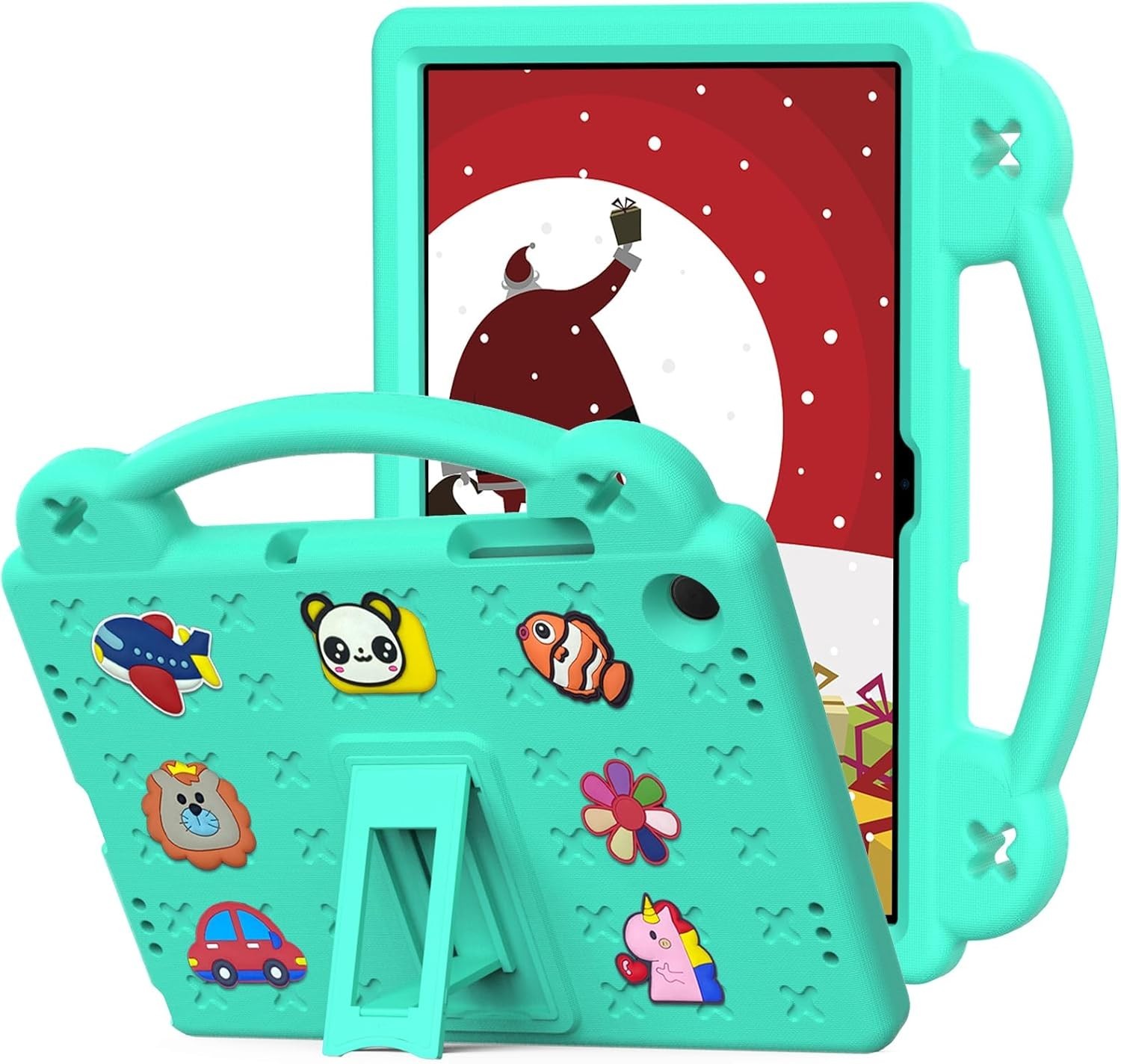 Kids Rugged EVA Case For T-Mobile REVVL Tab 2 Shockproof Handle & Rotating Stand