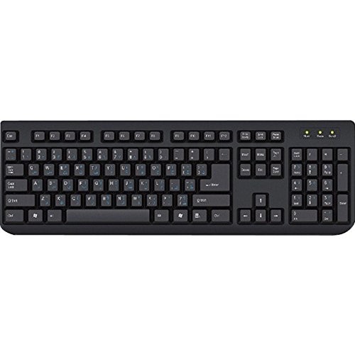 ARABIC 101 AND ENGLISH BILINGUAL KEYBOARD BLACK (aekey)