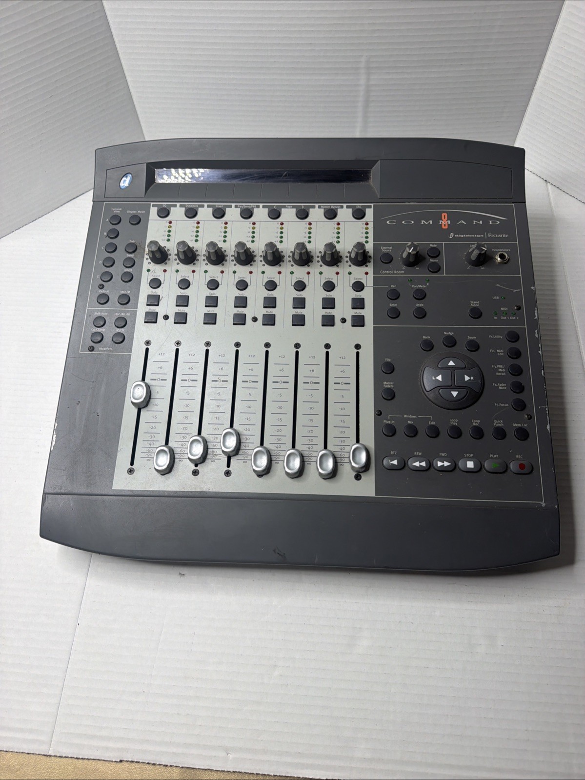 Digidesign A division of Avid Command|8 Model MC008 AS IS *Untested *QTY