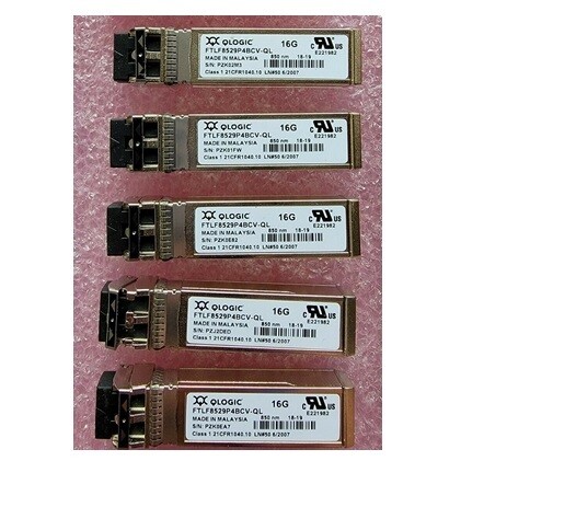 QLOGIC FTLF8529P4BCV-QL SFP16-SR-SP 16GFC SFP+16G FC 850nm LC MMF price each