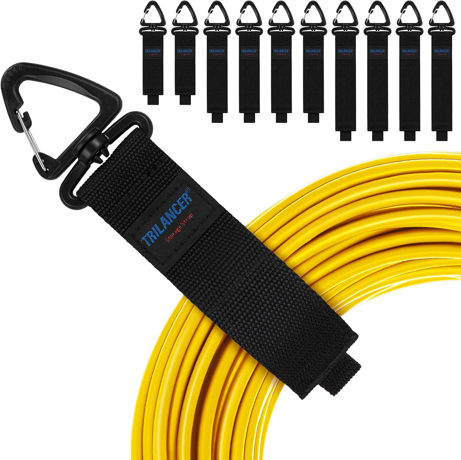 Heavy Duty Storage Straps, Cord Organizer and Hanger | Hook-And-Loop