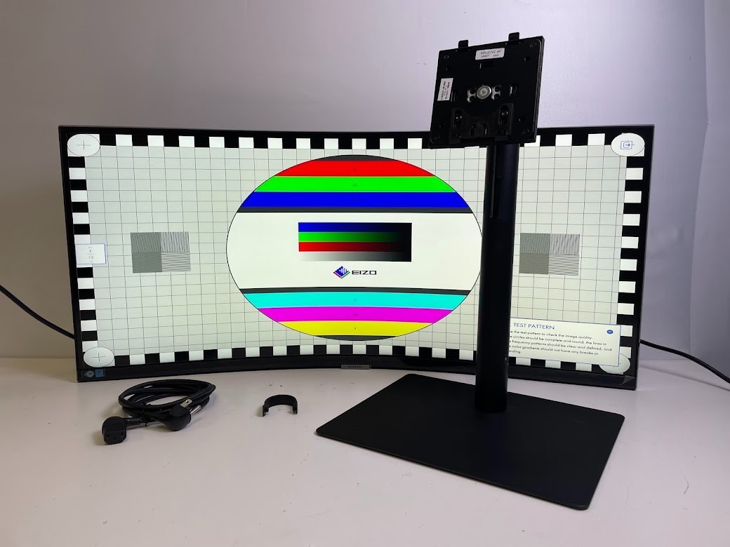SAMSUNG 34” ViewFinity S65VC Series Ultrawide QHD Curved Monitor - READ