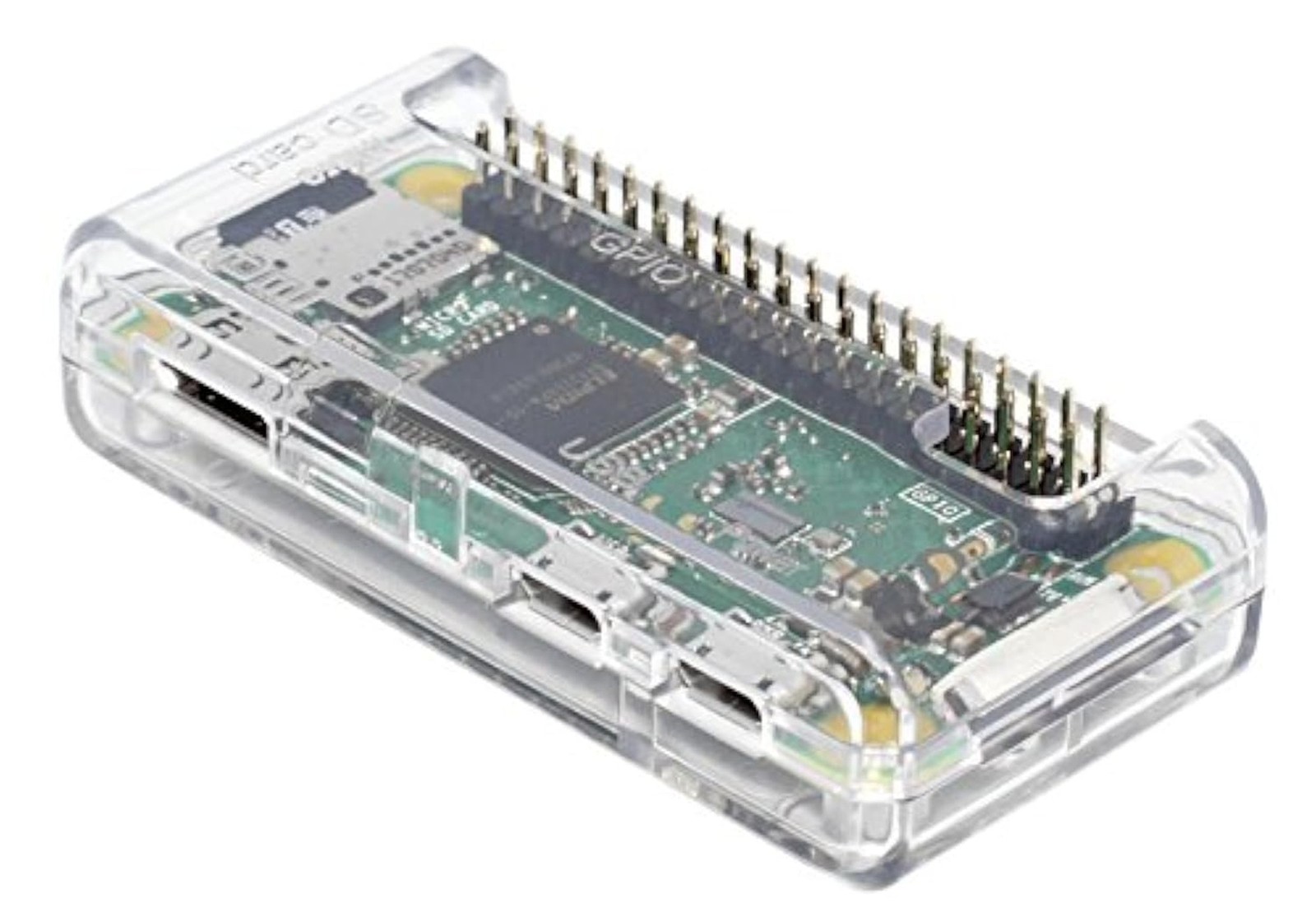 SB Premium Clear Case for Raspberry Pi Zero and Raspberry Pi Zero W Open Clos...