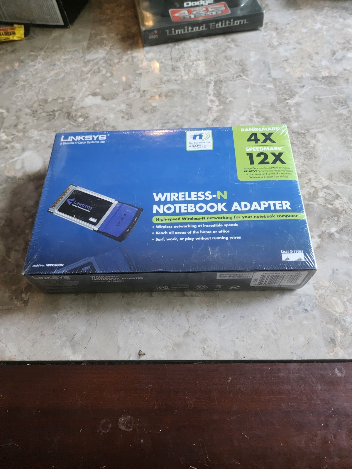 Cisco Linksys WPC300N Wireless N G B PCMCIA Network Adapter Notebook Adaptor NEW