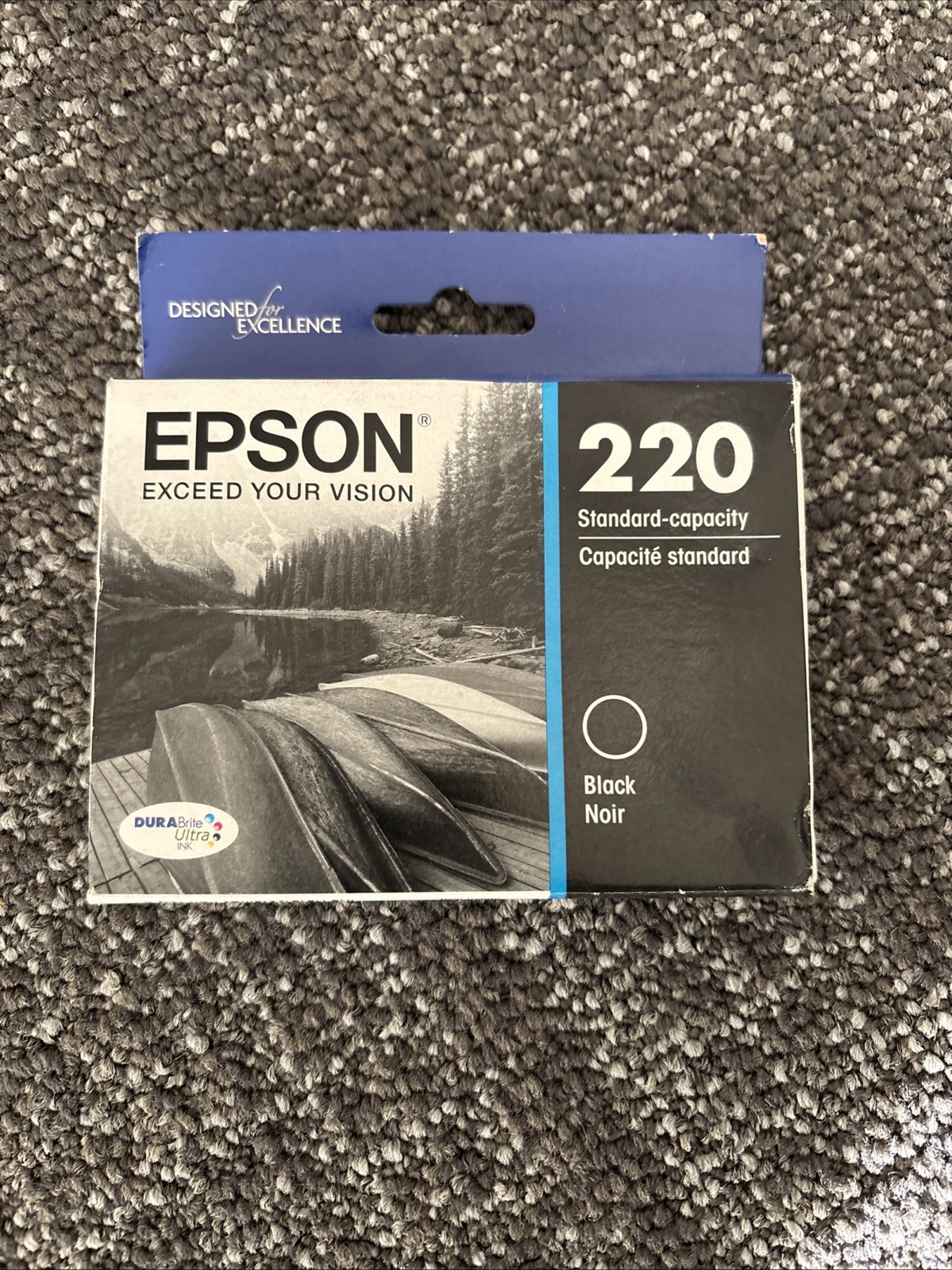 NEW Genuine Epson 220 Black Durabrite Ultra Ink Cartridge T220120 - 06/2017