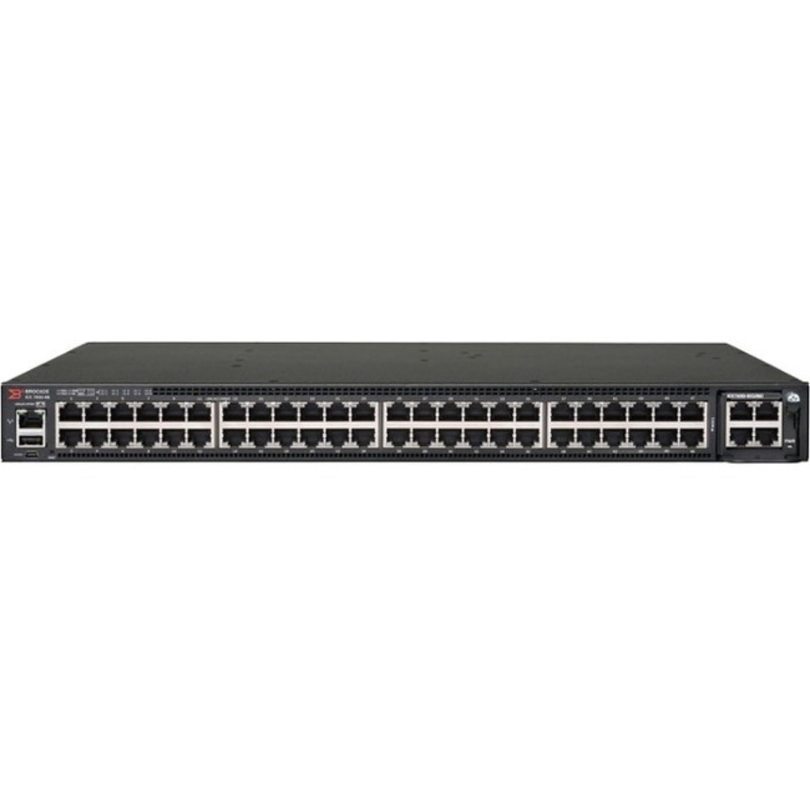Brocade ICX7450-48P Network Switch Managed L2/L3 Gigabit Ethernet