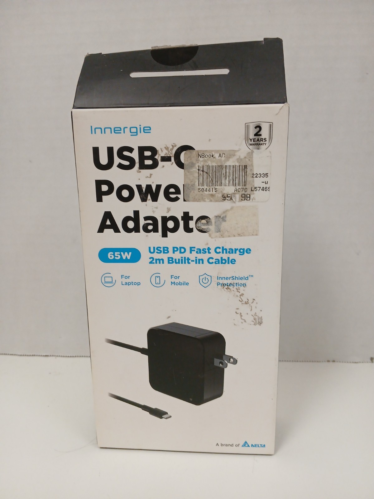 Innergie 65W USB-C Universal Laptop Power Adapter Charger