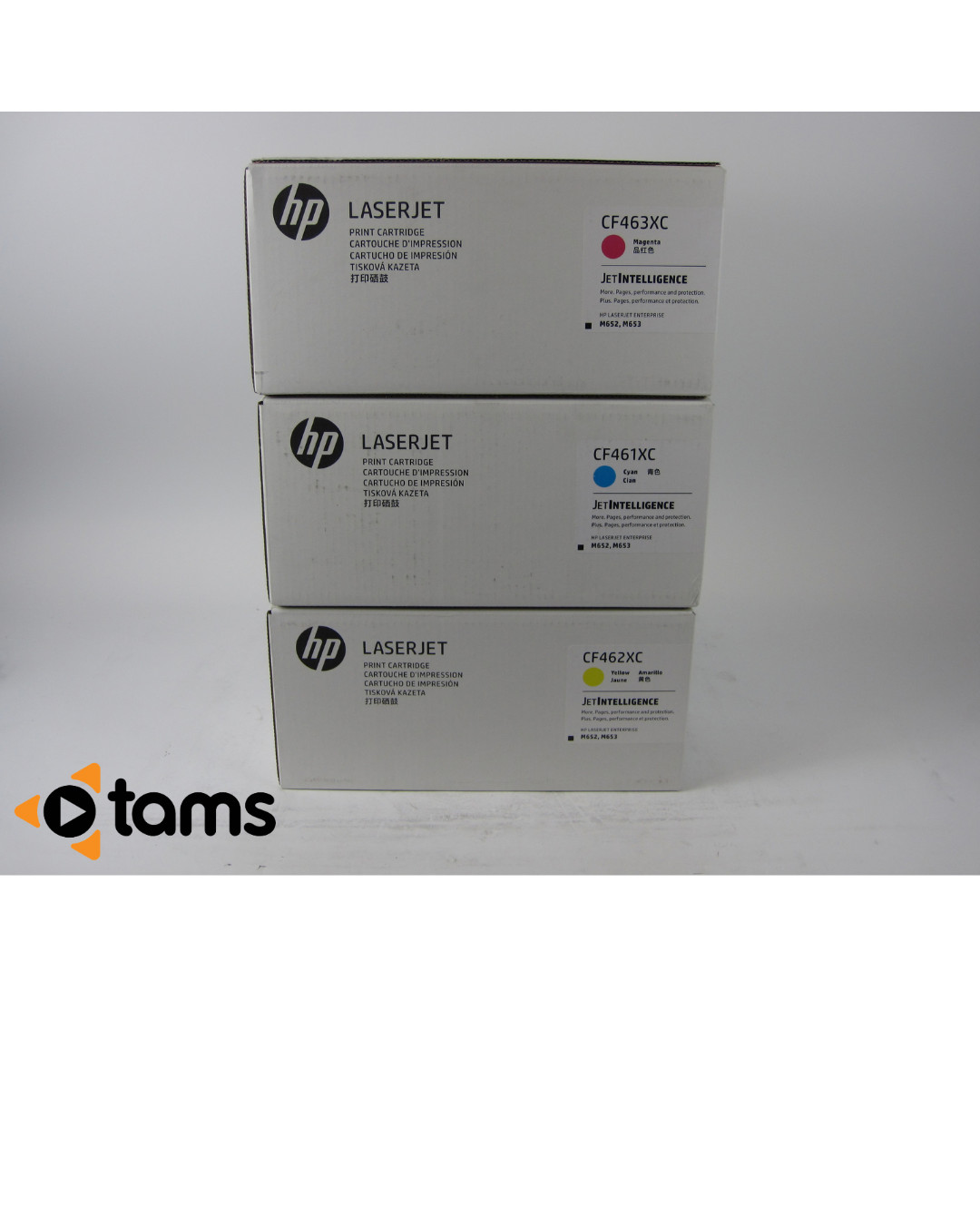 New SIB HP Laserjet 656X Tri Color  High Yield Toner Cartridges CF461 462 463XC
