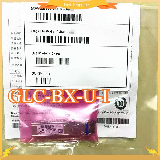 GLC-BX-U-I New Sealed Cisco SFP Transceiver Module