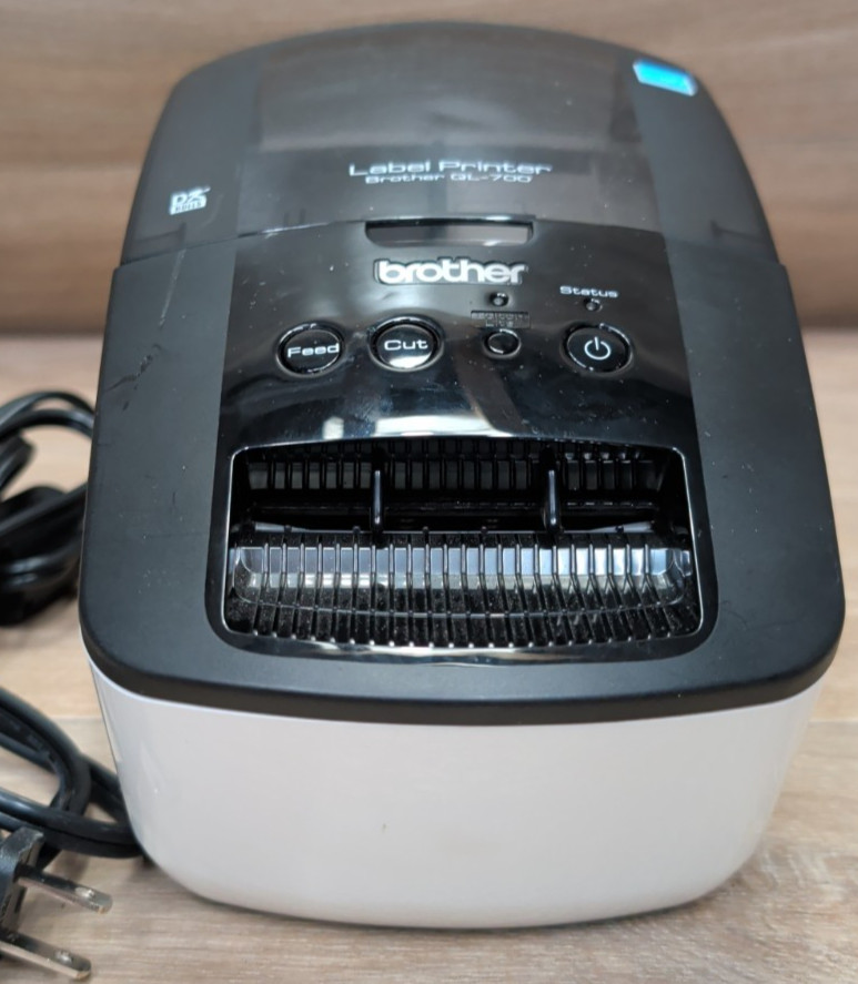 Brother QL-700 Label Thermal Printer W/ Power Cord (NO LABELS)