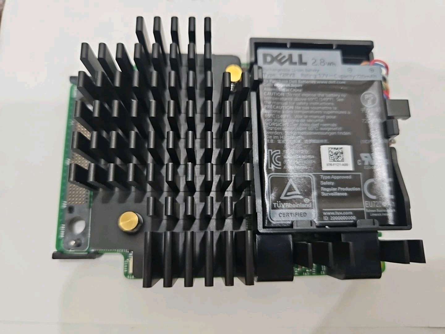 Dell GP6RN Perc H740P 8GB Mini Mono 12G Raid Controller with battrry