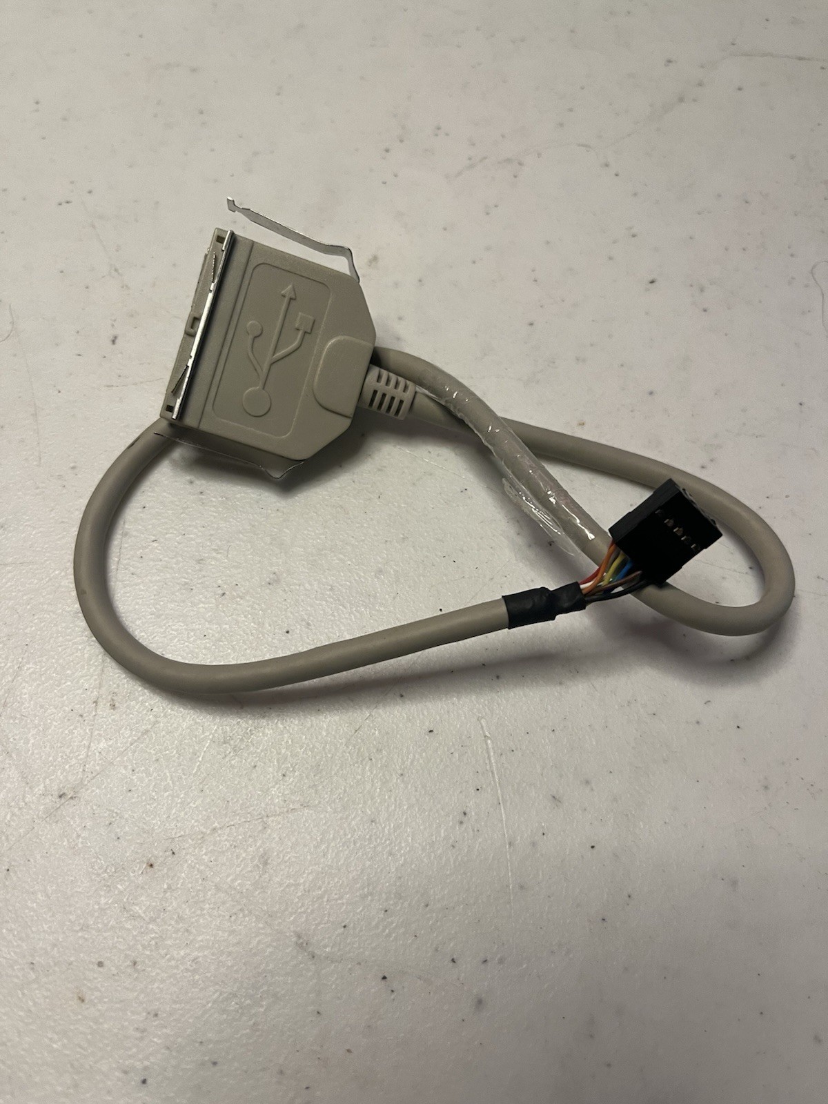 OEM Dual USB Panel Mount Cable 9-Pin Header Industrial SEM Rack PC I/O