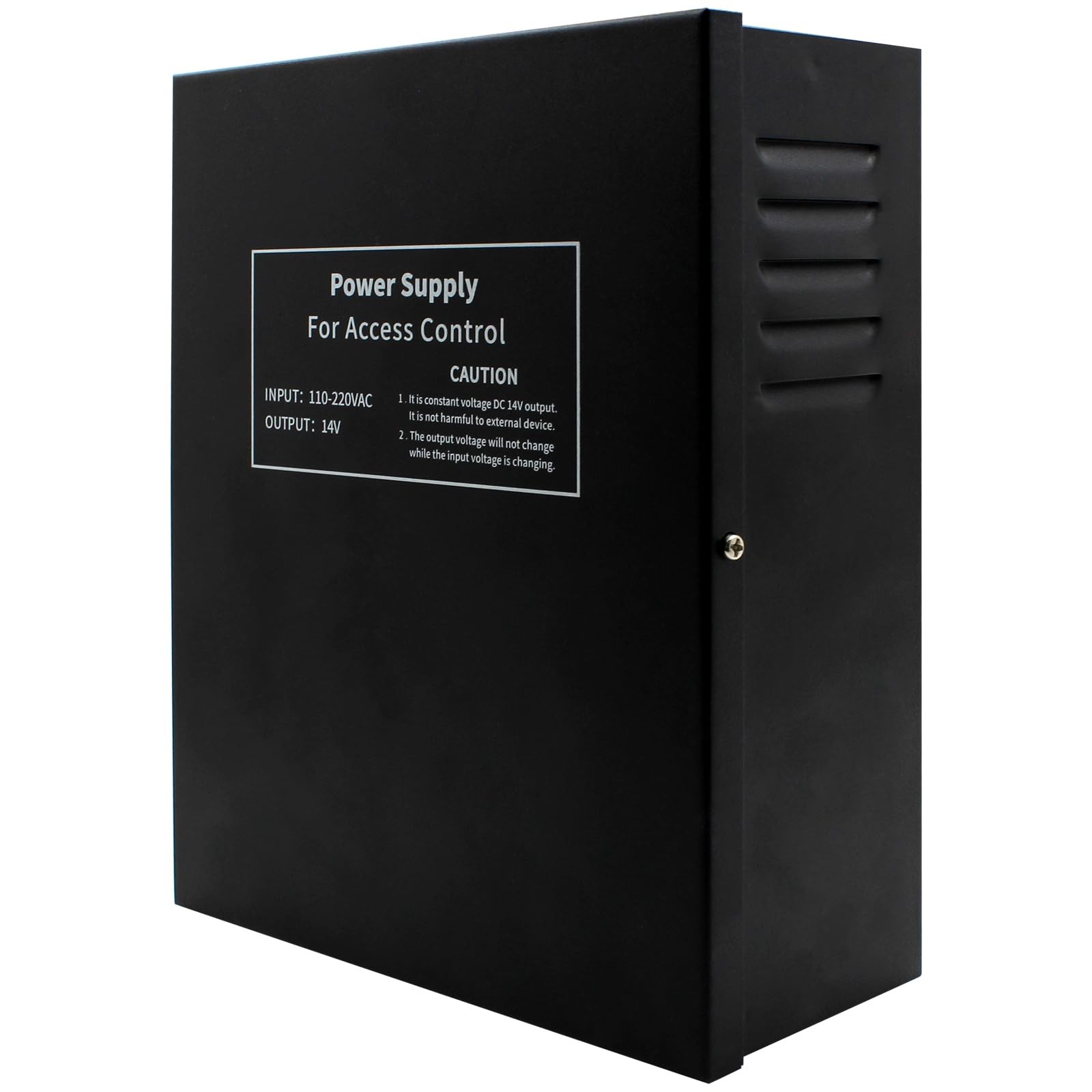 Power Supply Control AC 110-240V to DC 12V 5A Worldwide Voltage Metal Boxed C...