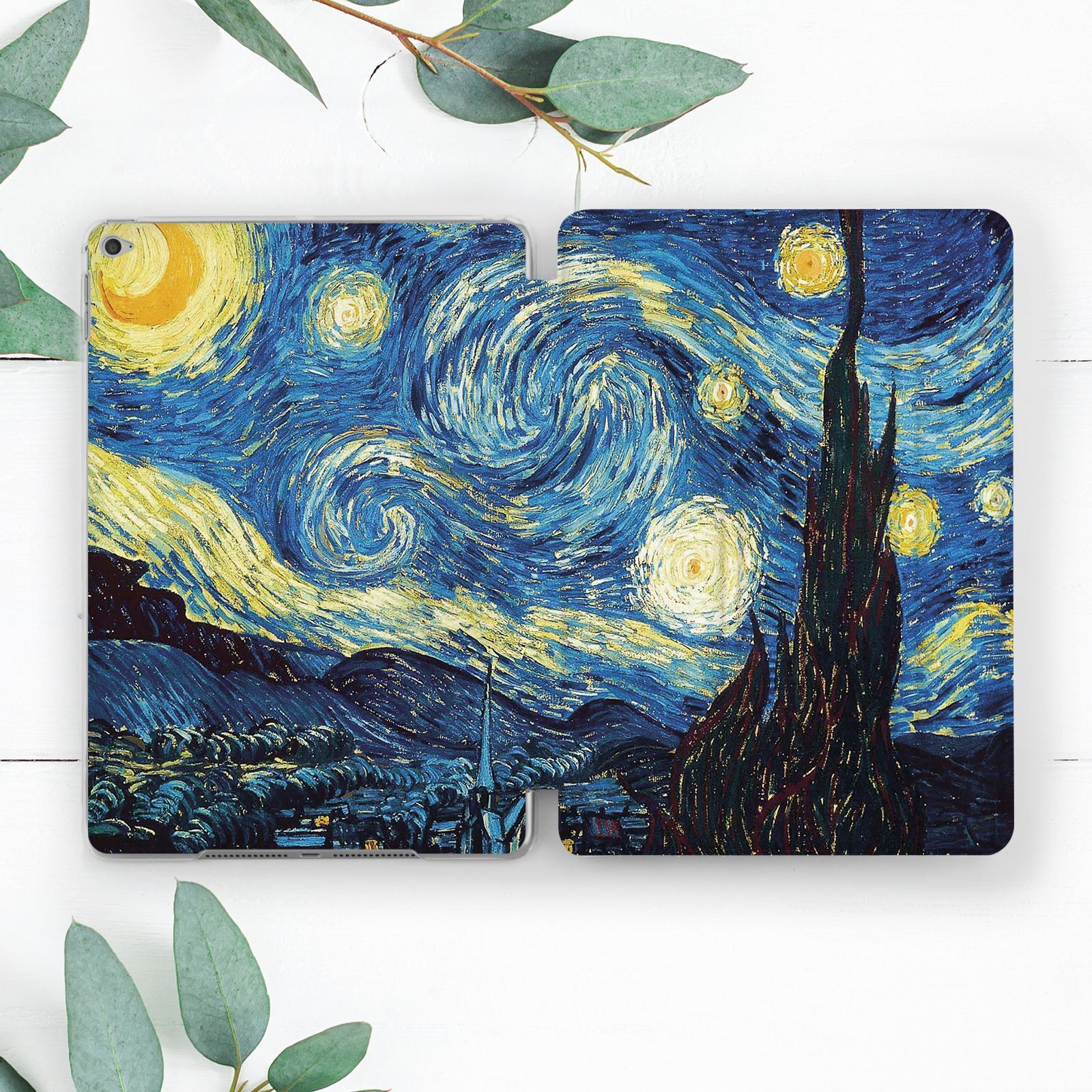 Starry Night Van Gogh Art Case For iPad 10.2 Pro 12.9 11 9.7 Air 3 4 5 Mini