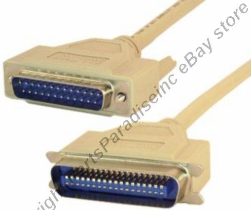 Lot10 3ft IEEE1284 Shielded Parallel Printer DB25 pin~Centronic36 Cable/Cord{AB