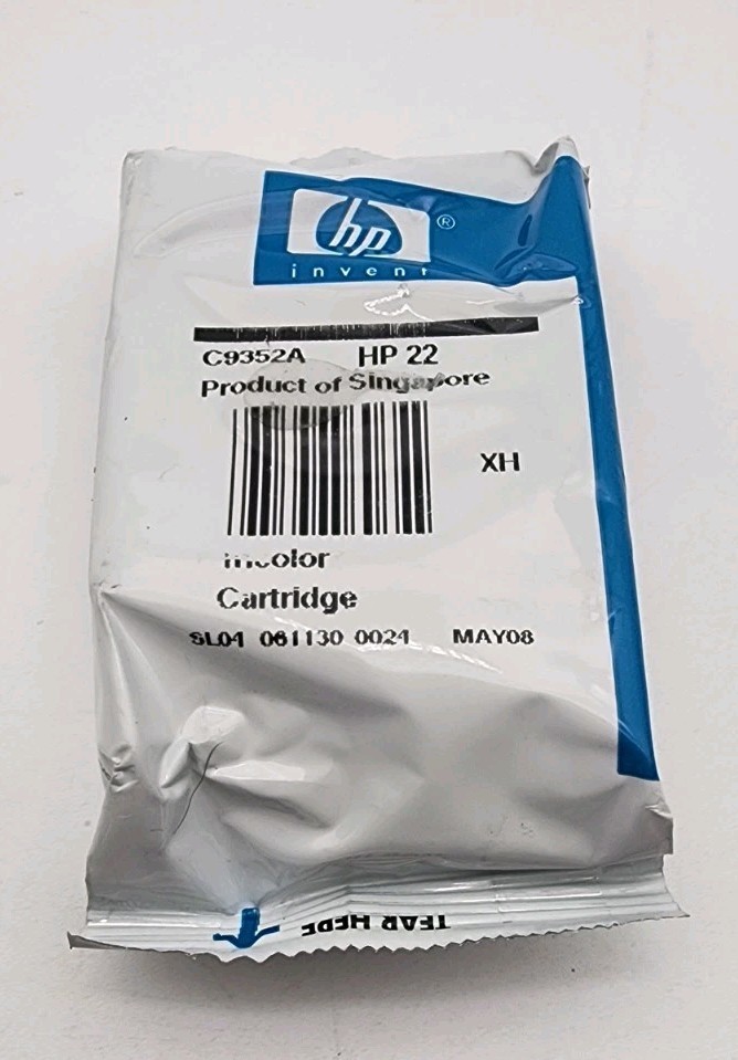 GENUINE HP 22 Color Ink for Deskjet D2430 D1455 3940 D1560 F4180 Officejet J3680