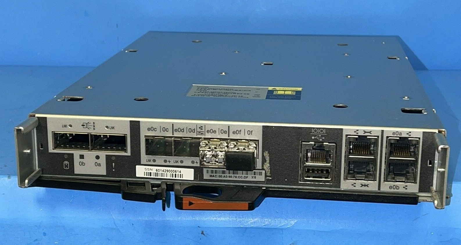 NETAPP FCWWN  SASWWN  Controller Module 111-01324+C0  CONTROLLER MODULE 