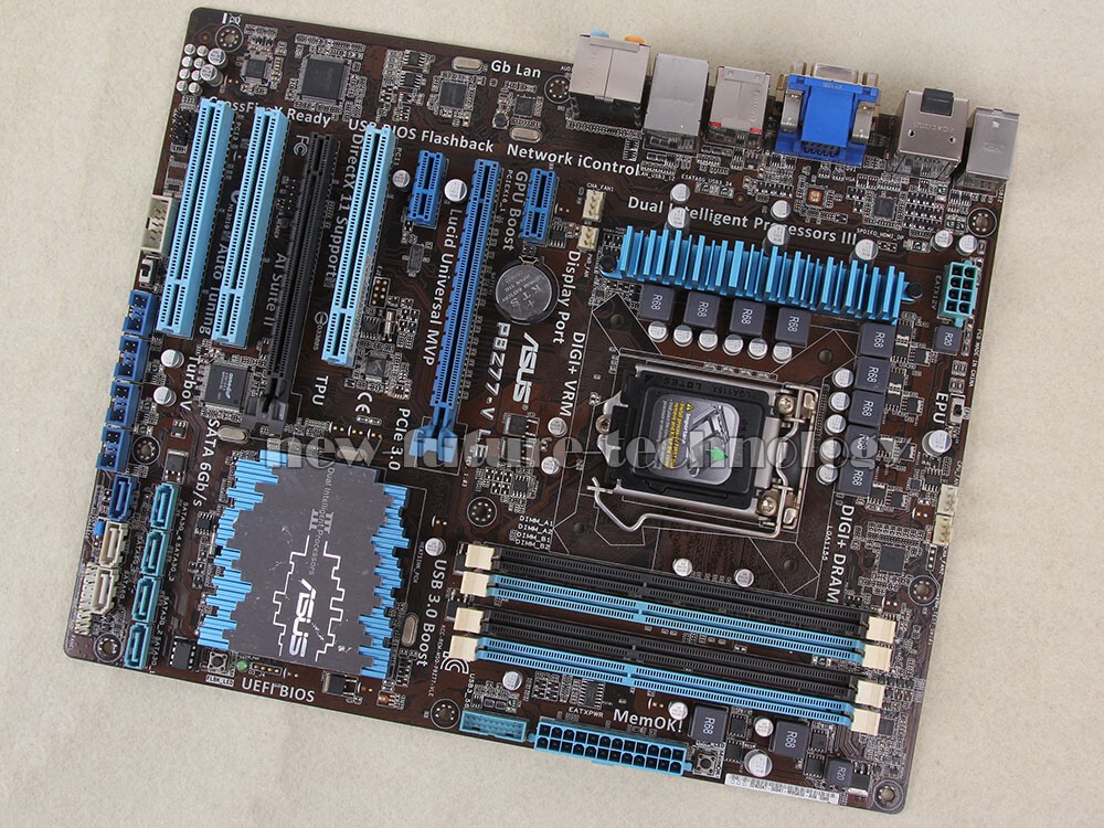 ASUS P8Z77-V LE LGA 1155 DDR3 SATA3 USB3.0 Intel Z77 ATX HDMI VGA Motherboard