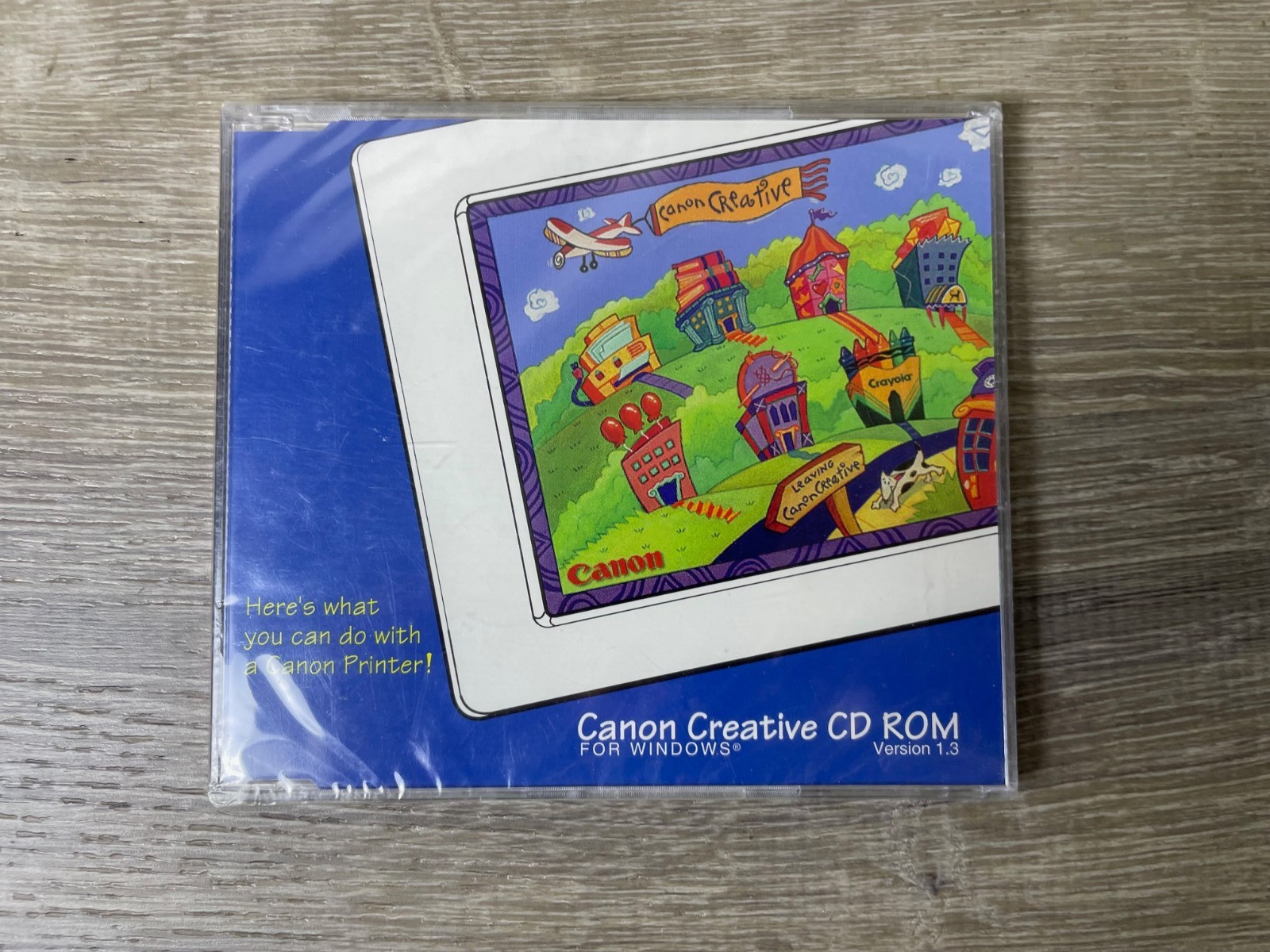 Canon Creative CD Rom For Windows Version 1.3 1996 SEALED