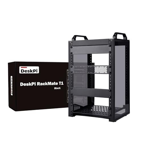 8U Server Cabinet, 10 inch Server Rack for Network, Servers, Audio, and Video