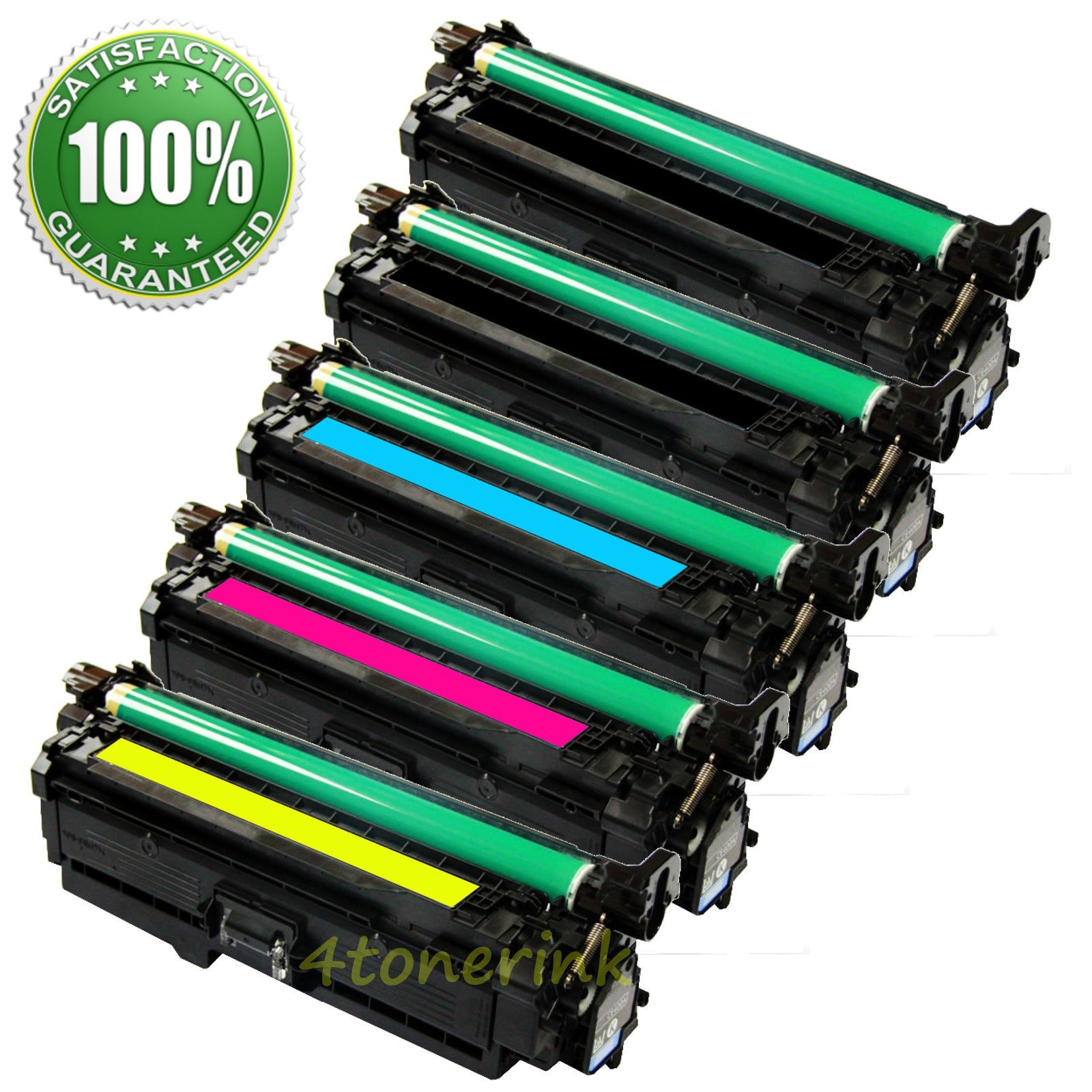 5pk Compatible Toner For HP 507A CE400A CE401A CE402A CE403A  M570dn M551 M575