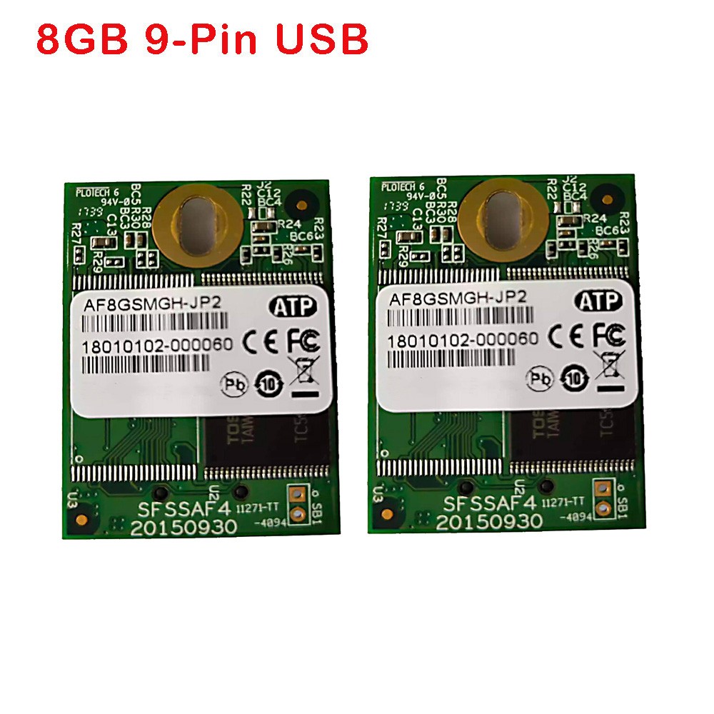 2 Set 8GB 9-Pin USB Flash Drive Disk On Module DOM (Big 9PIN)