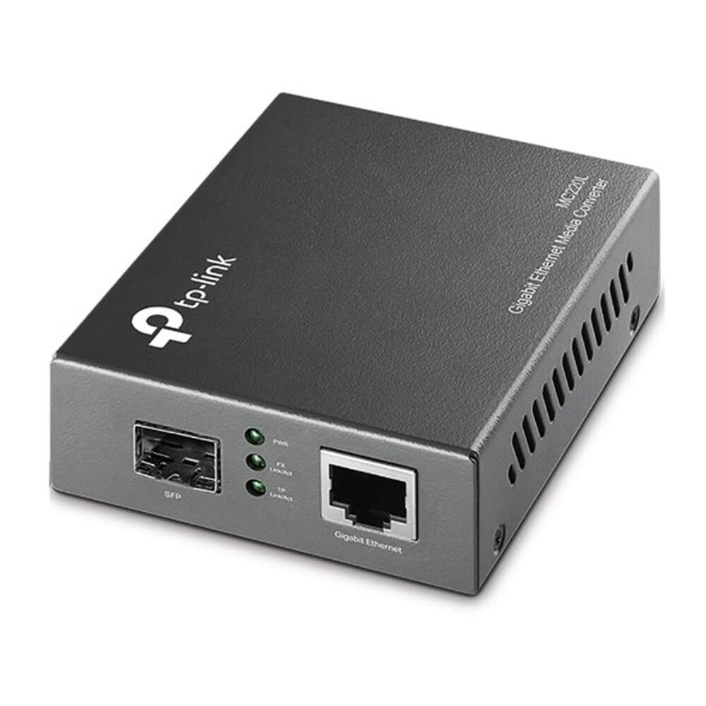 TP-Link Gigabit SFP Media Converter, Complies with IEEE 802.3ab and IEEE 802.3z,