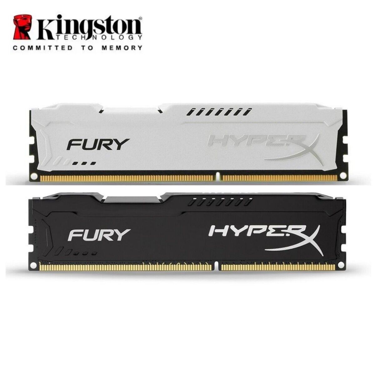 Kingston HyperX FURY DDR3 8GB 16GB 32G 1600 1866 1333 Desktop Memory DIMM