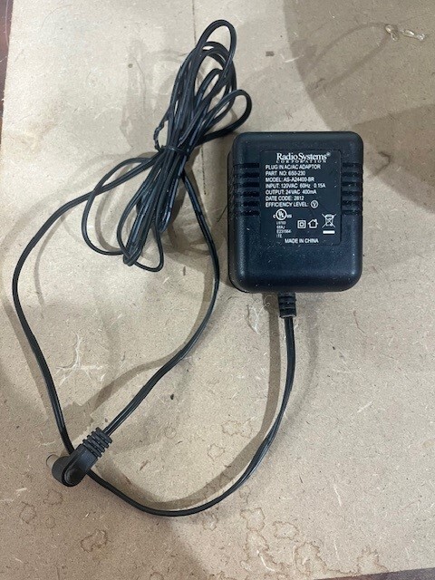 PetSafe Innotek 650-230 AS-A24400BR Radio Systems Wall AC Charger Power Adapter 