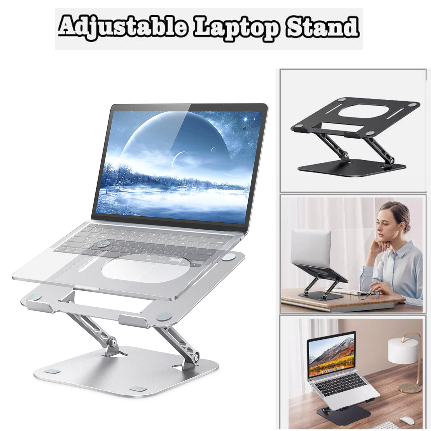 Adjustable Laptop Stand Computer Stand Sturdy Aluminum Laptop Stand Gift