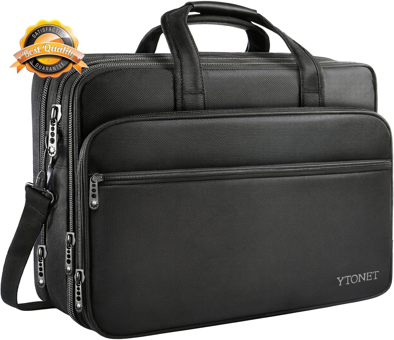 Men's Laptop Briefcase 17 Inch Expandable Business Bag Office Travelss