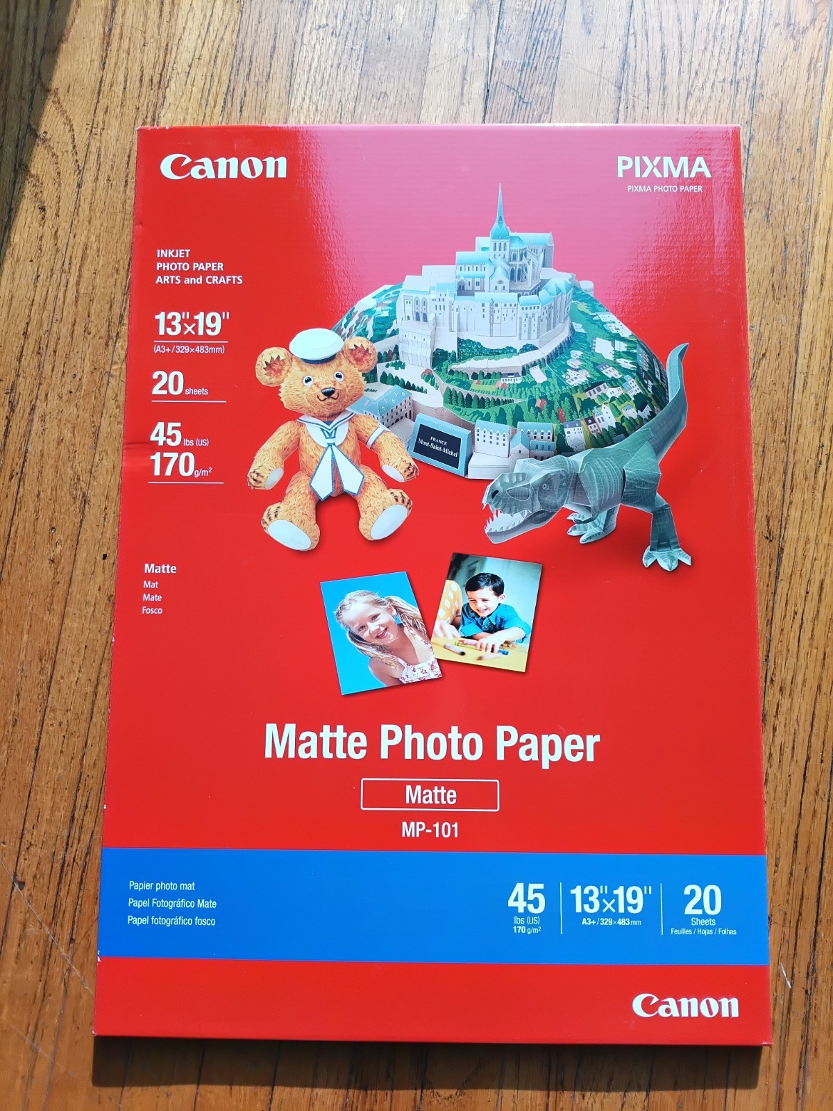 Canon Pixma Matte Photo Paper 13x19 Inch A3 20 sheets 45 lbs 170gsm NEW V17