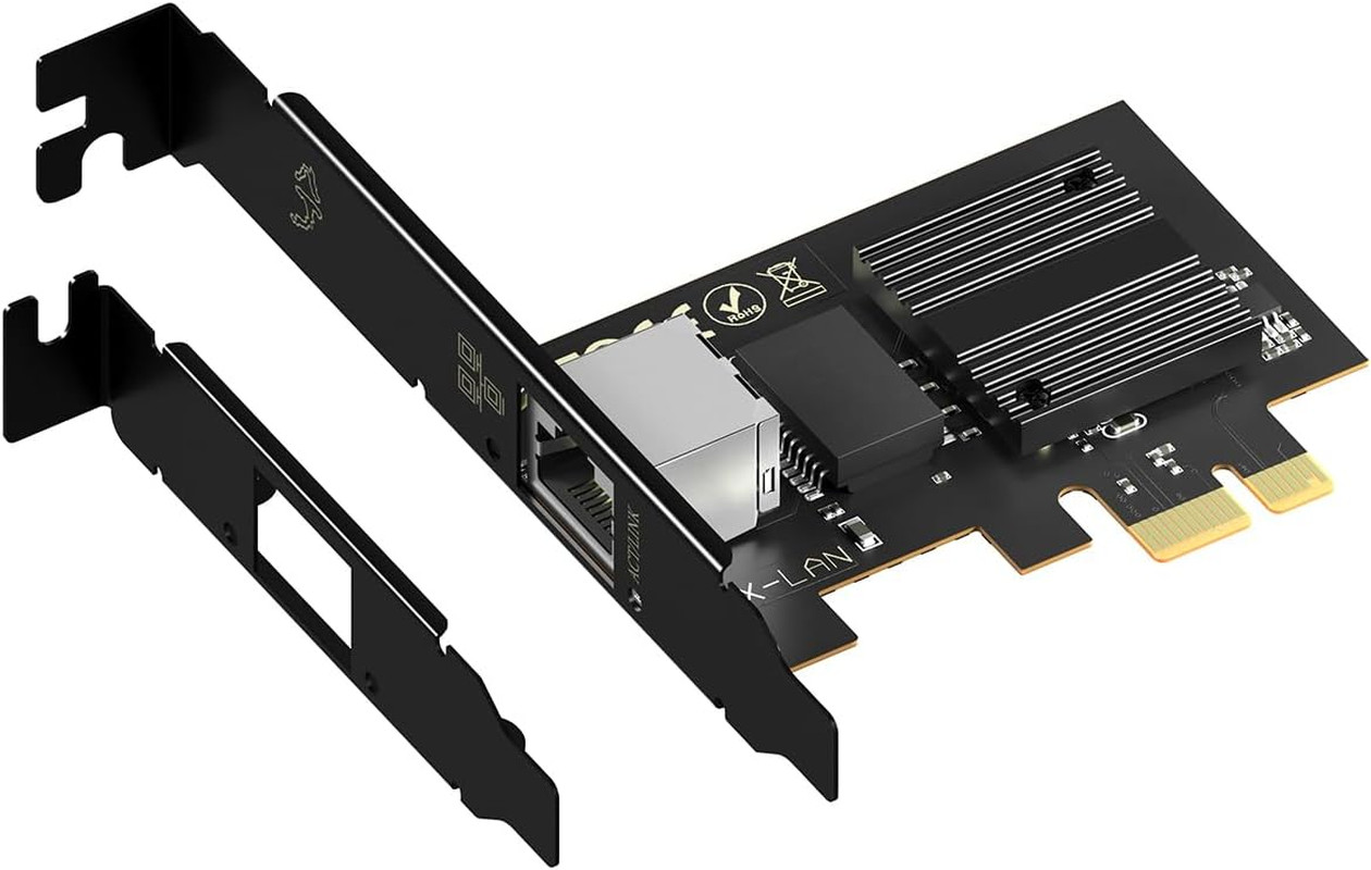 2.5Gb PCIe Network Card with Intel I226-V Chip, 2.5GBase-T Network Adapter NIC,