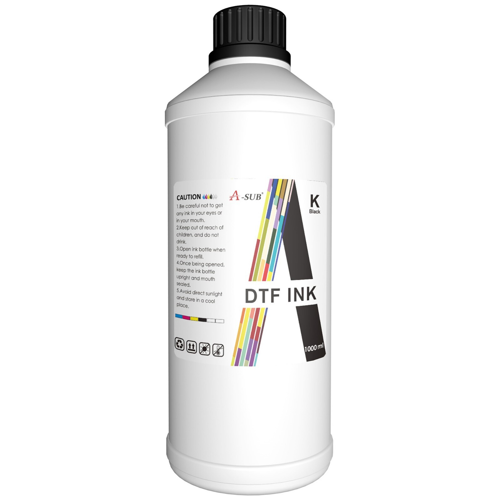 Lot 1L-6L A-SUB DTF Ink for Epson Printerheads XP-15000 ET-8550 L1800 L805 7890