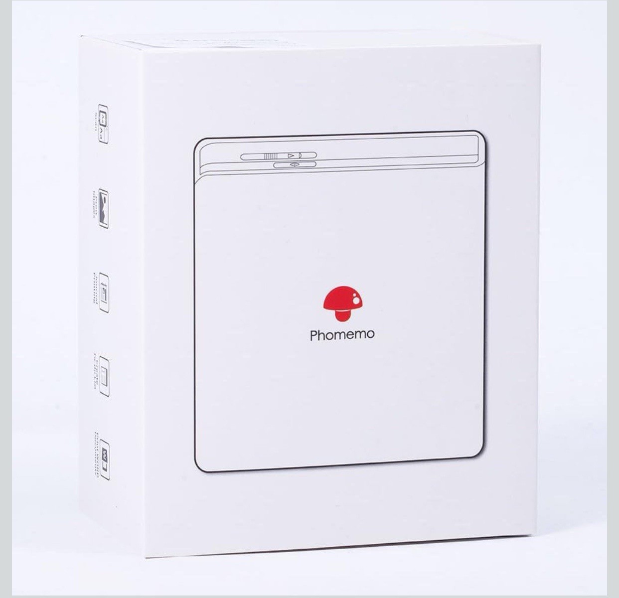 Phomemo Sticker Printer Mini Printer M02 Portable Thermal  Inkless Bluetooth Blk