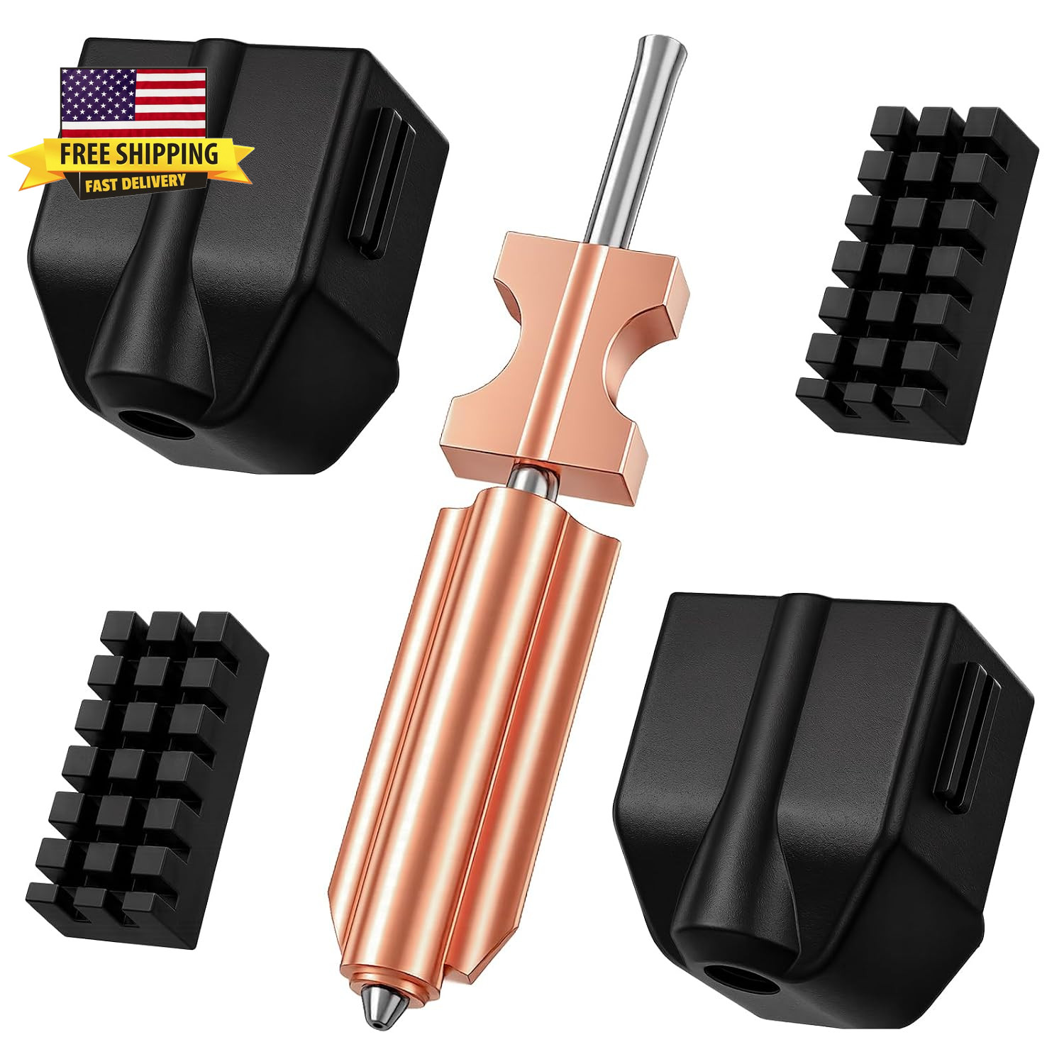 Hotend Nozzle Kit Compatible with Flashforge AD5X - 0.4Mm All-Metal ⭐️⭐️⭐️⭐️⭐️