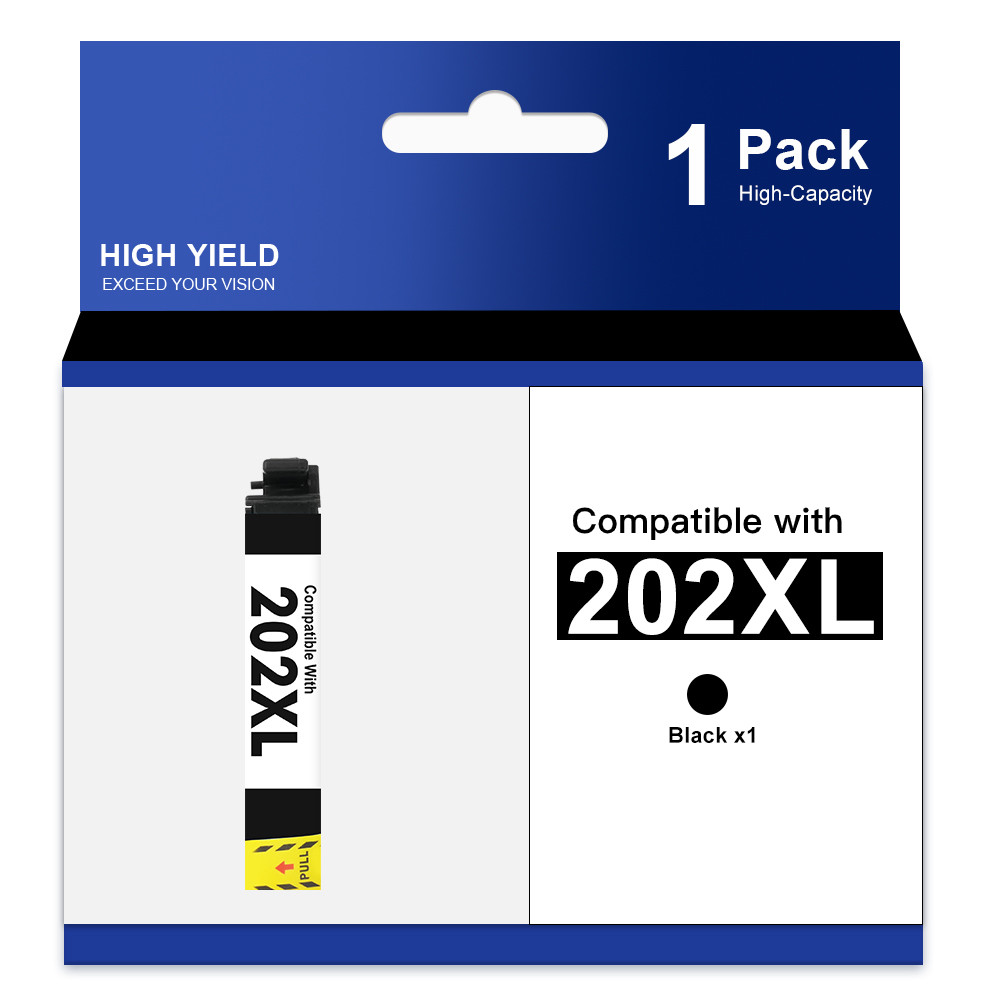 202XL Ink Cartridge For Epson 202 XL Ink Expression Home XP-5100 WF-2860 Printer