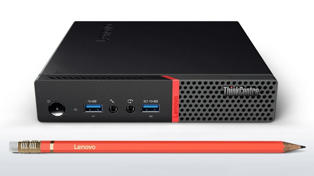 NEW Lenovo M600 Intel Quad Core 2.6GHz 1TB SSD 8GB Win10 Tiny Desktop Home PC