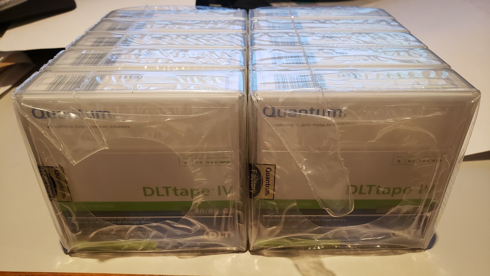 Lot of 10 NEW Quantum DLT 4 40/80 Data Cartridges