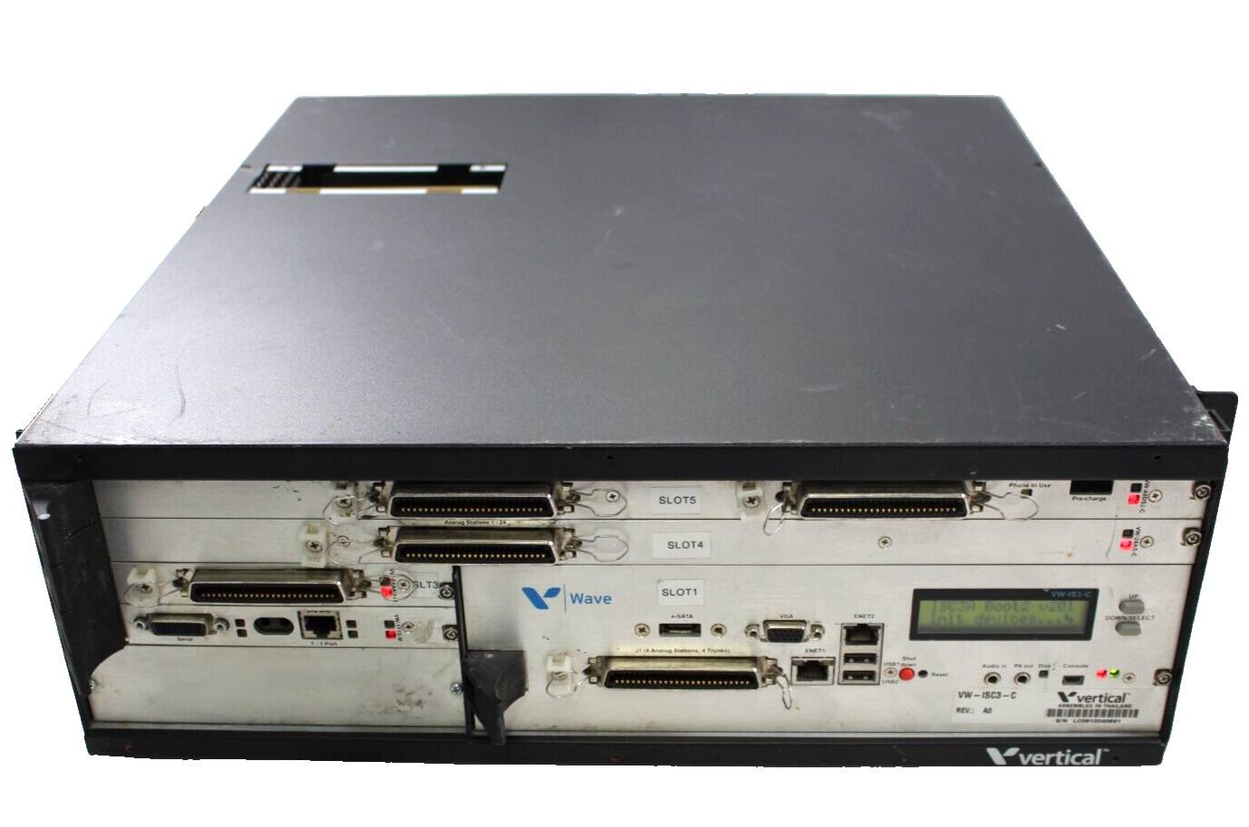 Vertical Wave IP2500 Chassis w/VW-48DS2-C,VW-24AS-C,VW-8X8AU-M,VW-1T1S-M,VW-IS3