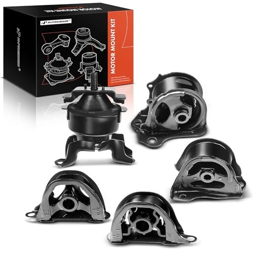  5PCS Engine Motor Mount and Transmission Mount Kit Compatible with Honda CR-V 