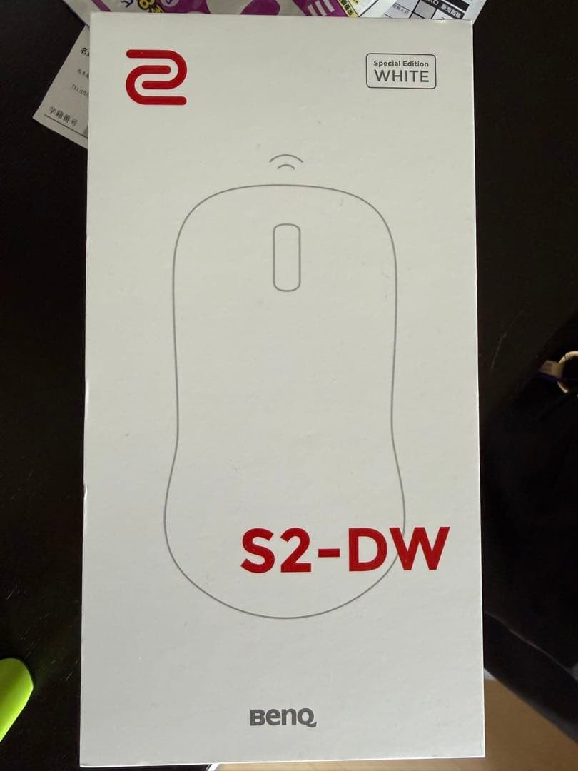 BenQ Zowie S2-DW Gaming Mouse White Used Tested