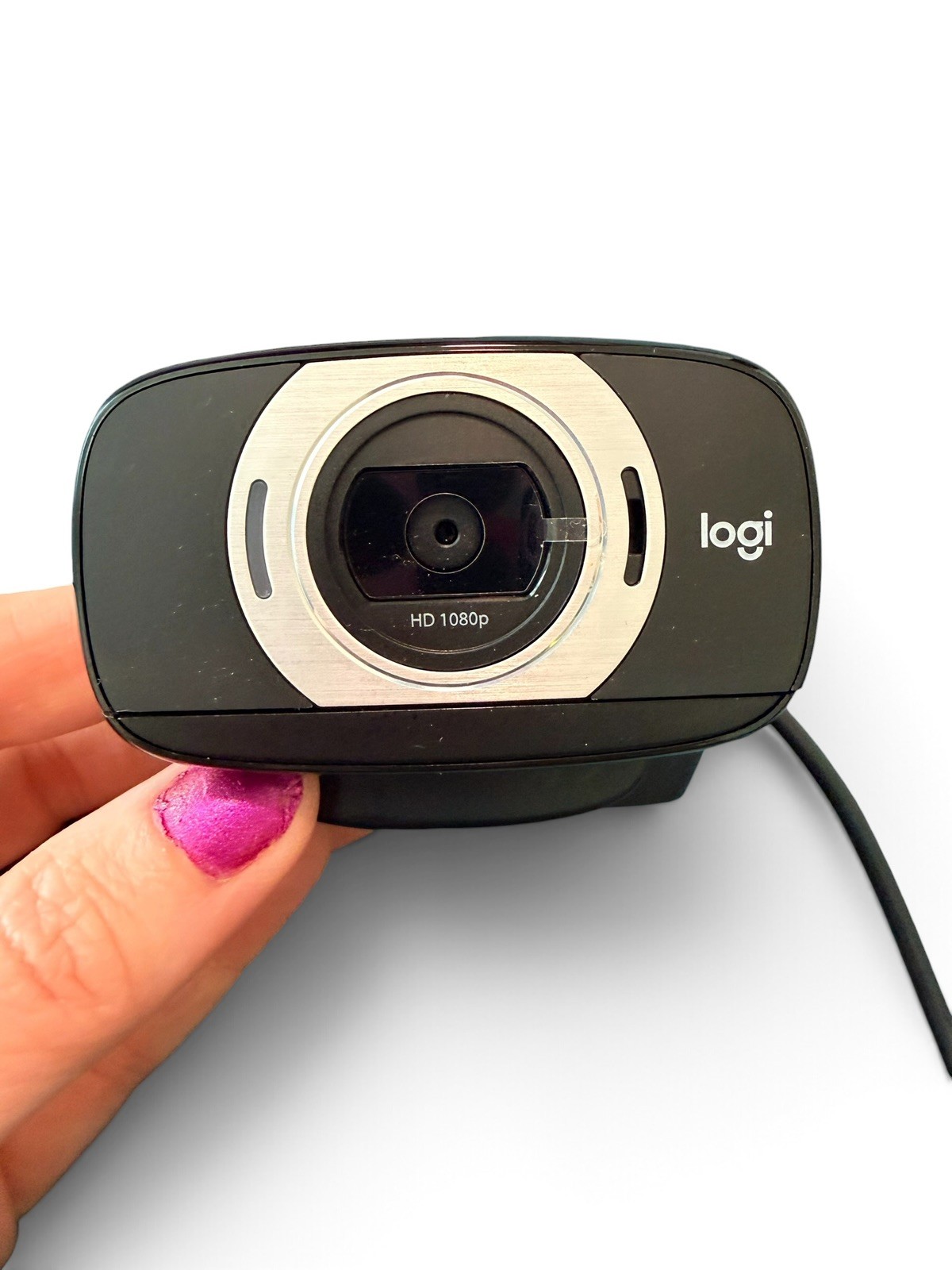 Logitech C615 V-U0027 HD 1080p USB Webcam Camera Tested Working