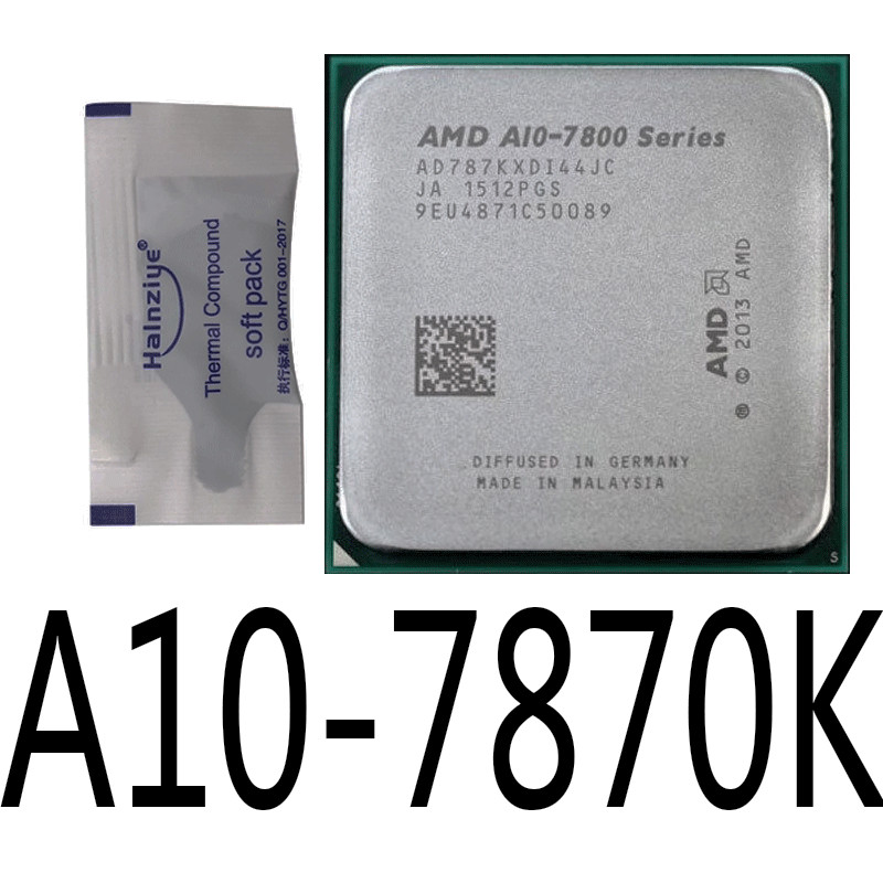 AMD A10-7870K 3.9GHz Socket FM2+ 4-Core 4M Cache 95W APU CPU Processor-