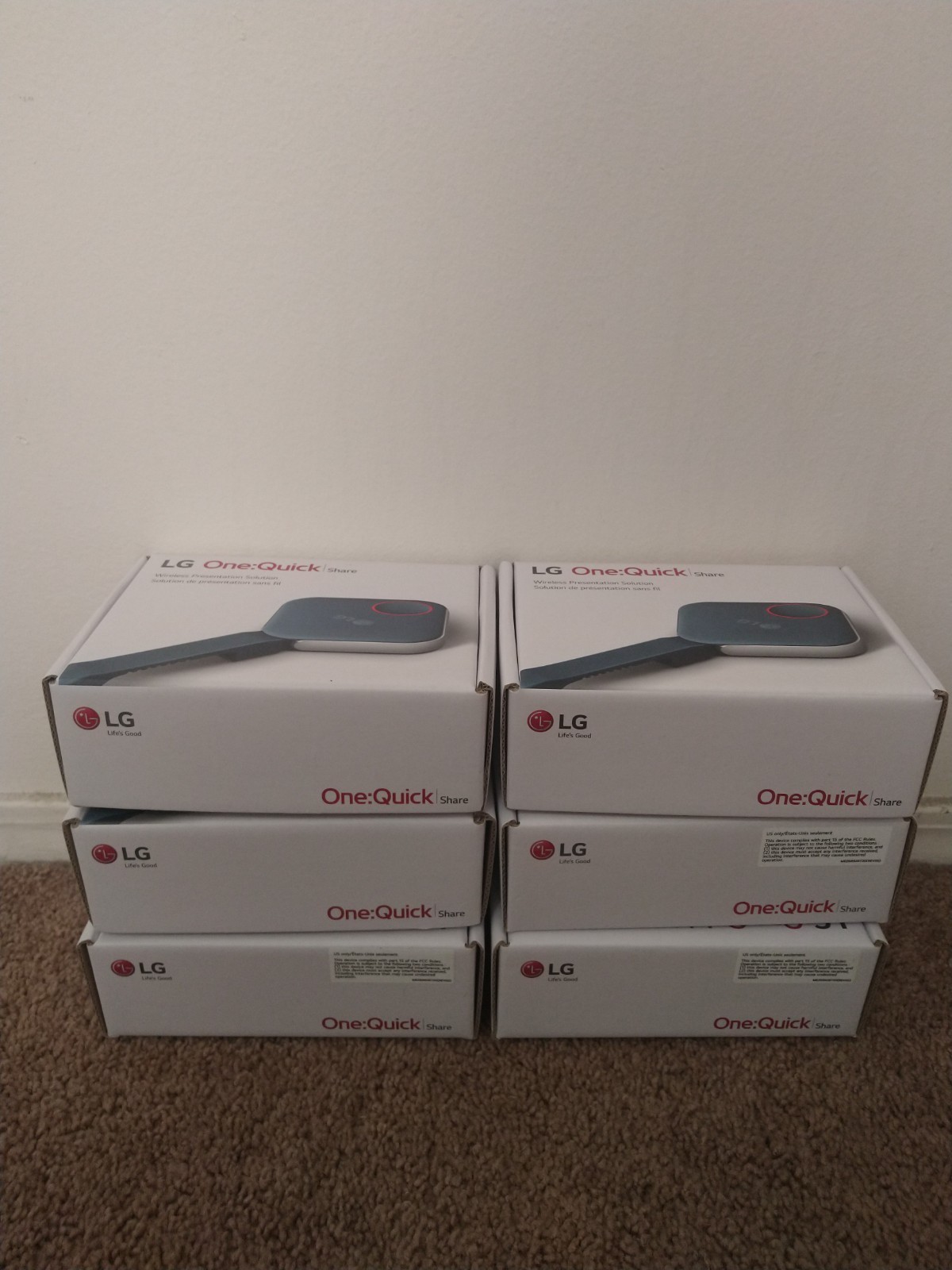 LG One:Quick Share Wireless USB Dongles SC-00DA -Lot of 6 - Brand New